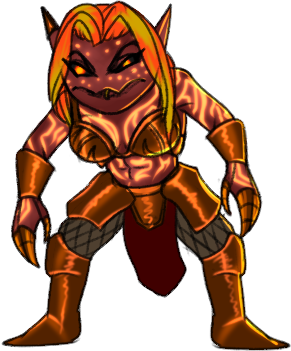 OG_CaptainSalt's tweet image. Popped onto X to look at art, realized I hadn't posted art in ages cause I post them elsewhere. Have my gremlin of a fire genasi, Flare.  Valor Bard is best bard.