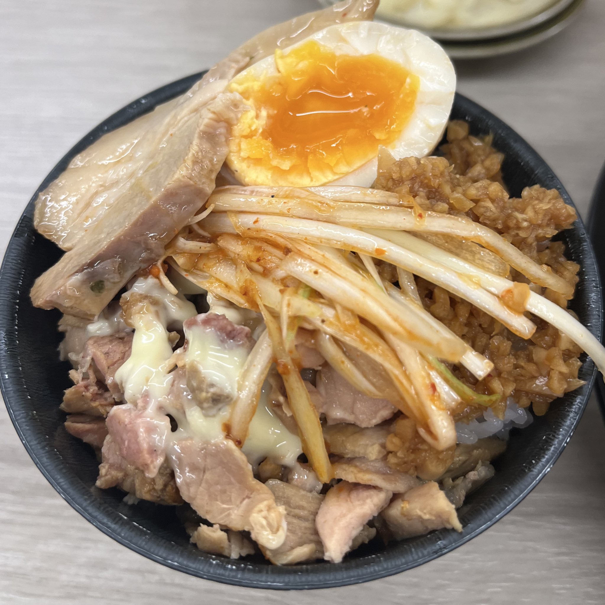 との丸家 丼ぶり セット 家系ラーメン 王道家直伝 との丸家