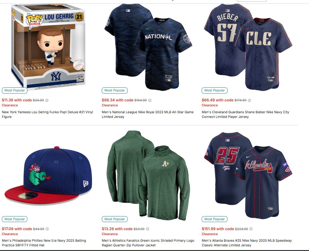 nut_history's tweet photo. Some outstanding deals on #MLB merch right now - like crazy deals

Check it out by clicking on this affiliated link.

#Ad https://t.co/fzAm5v9b9V https://t.co/HGIPvs3quy