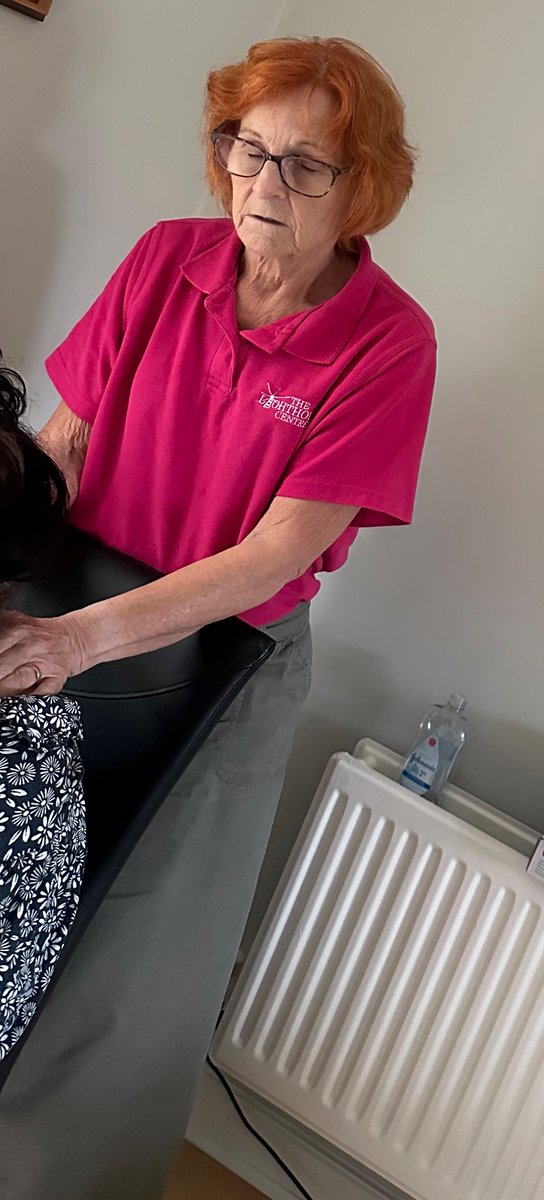 TheLighthouseCe's tweet image. We are going to introduce the team one by one. 
Here we have our lovely Tina, a valuable member of #TeamPink. Tina has a husband, 3 grown up boys, 6 grandchildren and a spaniel so her life is never quiet!
#MakingADifference #Massage #Reiki #Support #IntroduceTheTeam xxx