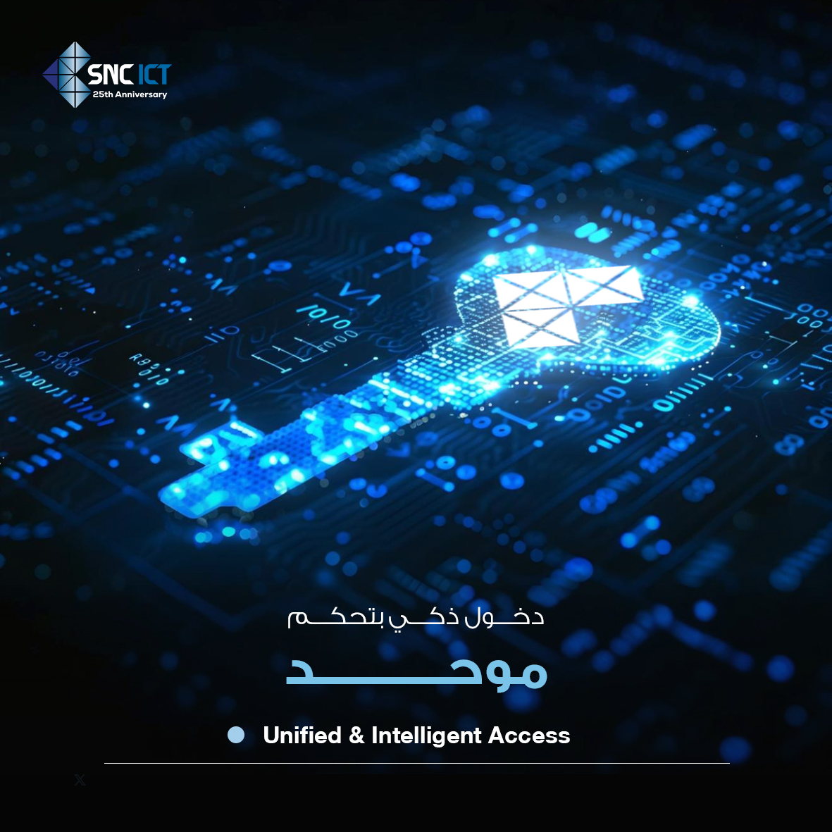 إدارة دخول آمنة وموثوقة تعتمد على البصمة، البطاقة أو التطبيق.
تحكم بحركة الأفراد داخل منشأتك بثقة وكفاءة.

Unified, secure access via biometric, card, or app.
#SNC empowers you to manage movement within your facility with confidence.