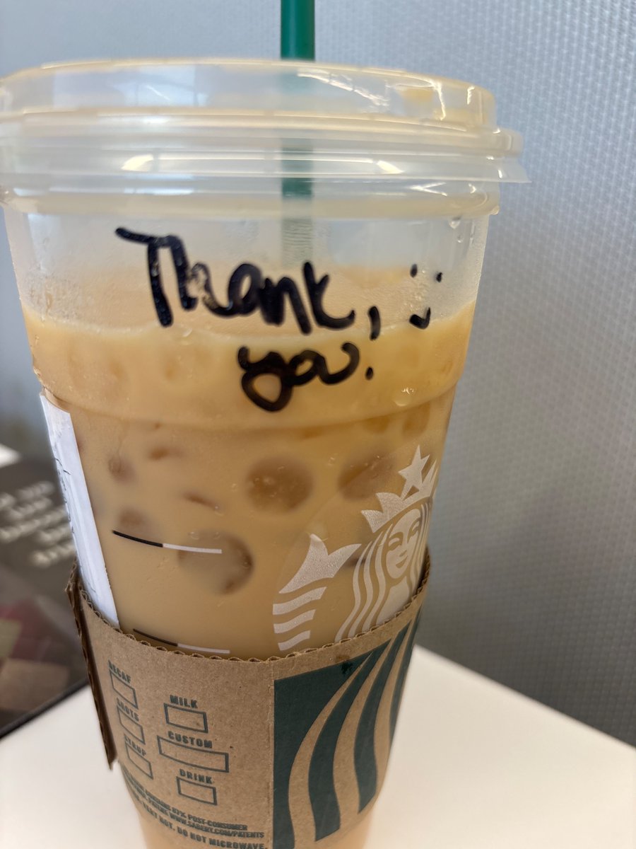 The day is automatically off to a good start when your Starbucks is free ☕️