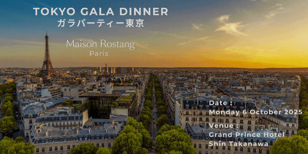 Usagi_Papattes's tweet photo. 🎉✨TOKYO GALA DINNER✨🎉 2025年10月6日(月) グランドプリンスホテル新高輪にて開催 🇯🇵 パリの名門「Maison Rostang」が贈る美食の夜 🇫🇷
🎁 豪華プレゼント:PAPATTES Storeの限定ぬいぐるみ「Usagi et Lou」🐾 東京とパリが出会う、特別な一夜をお楽しみに 💫
#東京ガラ #PapattesStore https://t.co/8PTujEoaA8