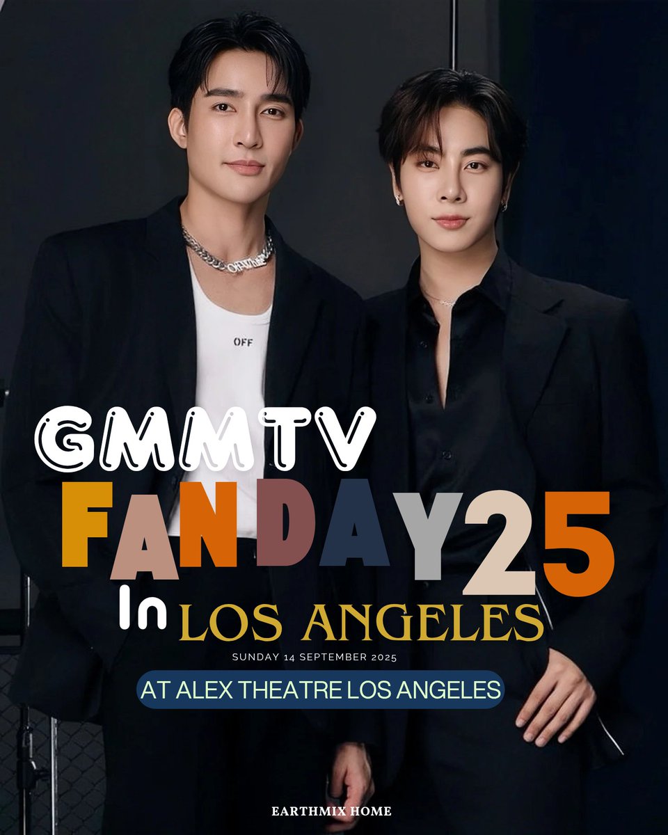 EarthMix GMMTV FANDAY サイン入りポスター EarthMix GMMTV FANDAY サイン入りポスター GMMTV FANDAY 20 in