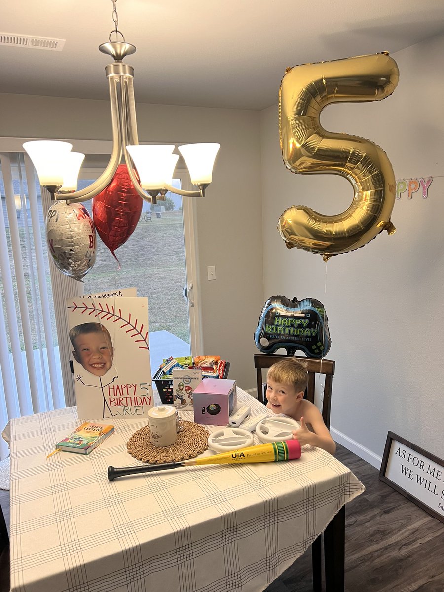 JP is 5 today, love you dude!