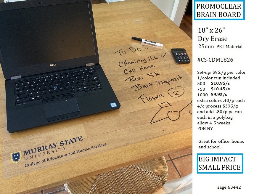 Don’t forget what’s on your brain….write it down on your Brain Board.  Colorstrike.com.   <a href="/promopulse/">PromoPulse</a> <a href="/HALOBrandedSlns/">HALO</a> <a href="/geigergetsit/">Geiger</a> <a href="/iPROMOTEuTweets/">iPROMOTEu</a> <a href="/JackNadelIntl/">Jack Nadel International</a> <a href="/Proforma/">Proforma</a>