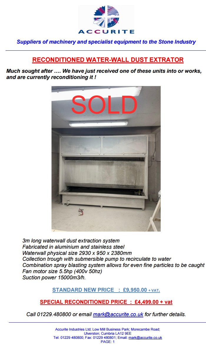 Another special price machine snapped up by a customer in no time. You need to be quick if you want to take advantage of these amazing offers we have