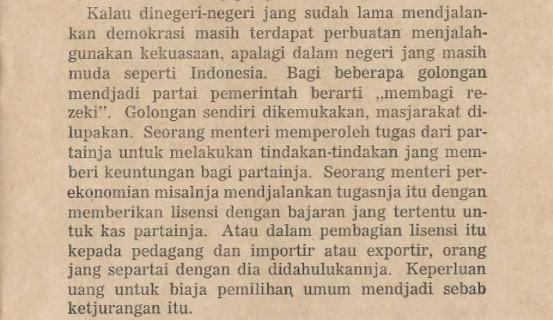 karsapram's tweet photo. “Sebab, lenyapnya demokrasi berarti lenyap pula Indonesia Merdeka” (Hatta, 1960, p. 30). Buku ini tersusun sebanyak 11 sub-judul yang berisi tentang kritik pada krisis demokrasi saat itu dan pengingat atas kehakikiannya.

[ #RABURuangBuku @outer_cosmo ] https://t.co/sTzTRYgpTc