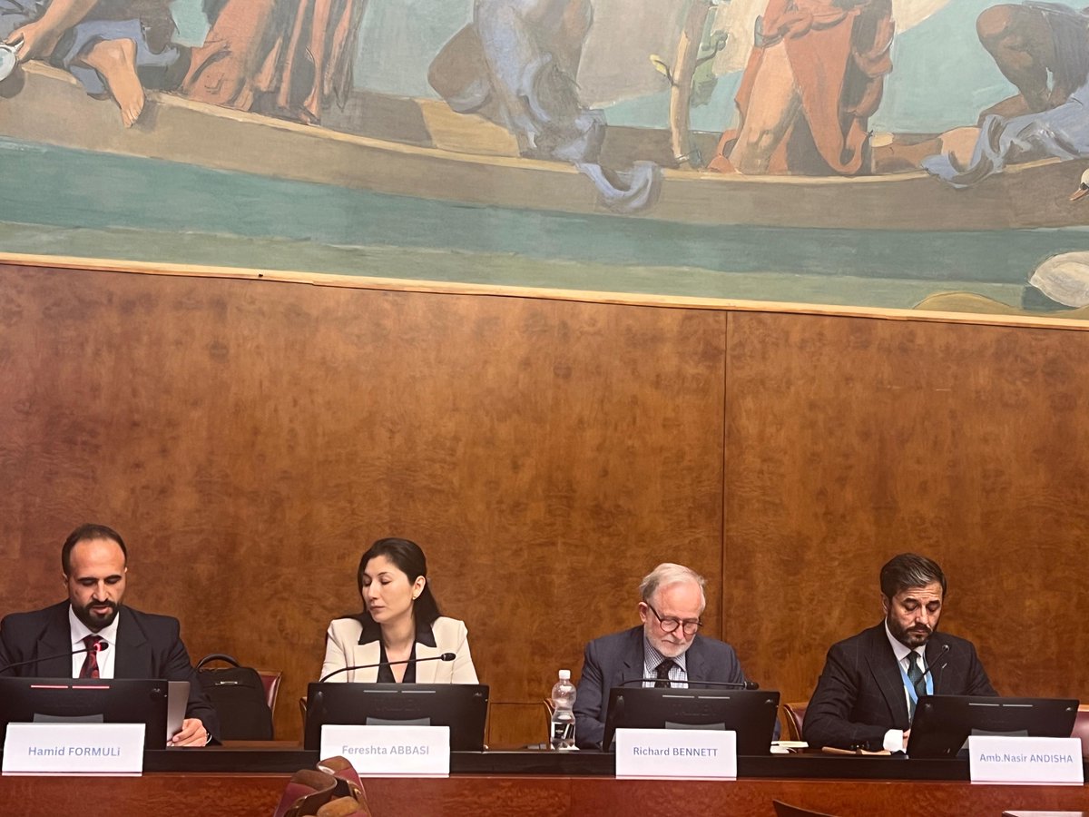 “A new investigative mechanism is needed—complementary to my role &amp; the ICC—able to gather evidence in Afghanistan &amp; share it with justice processes. Cooperation is vital for accountability &amp; efficiency.” — Richard Bennett

#CDP_G #UNER #ICC #ICJ