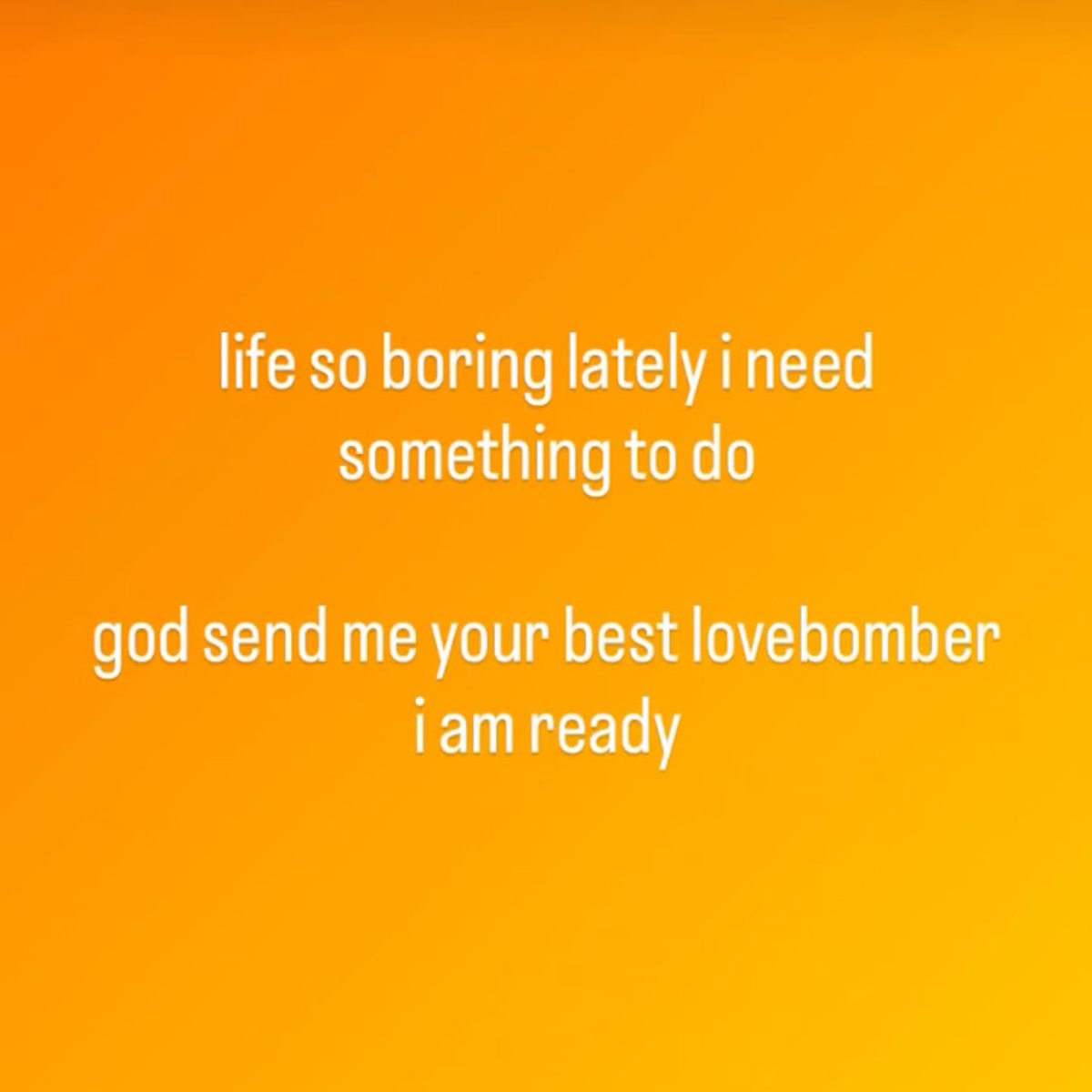 pls give me the craziest plot twist of the year i am ready