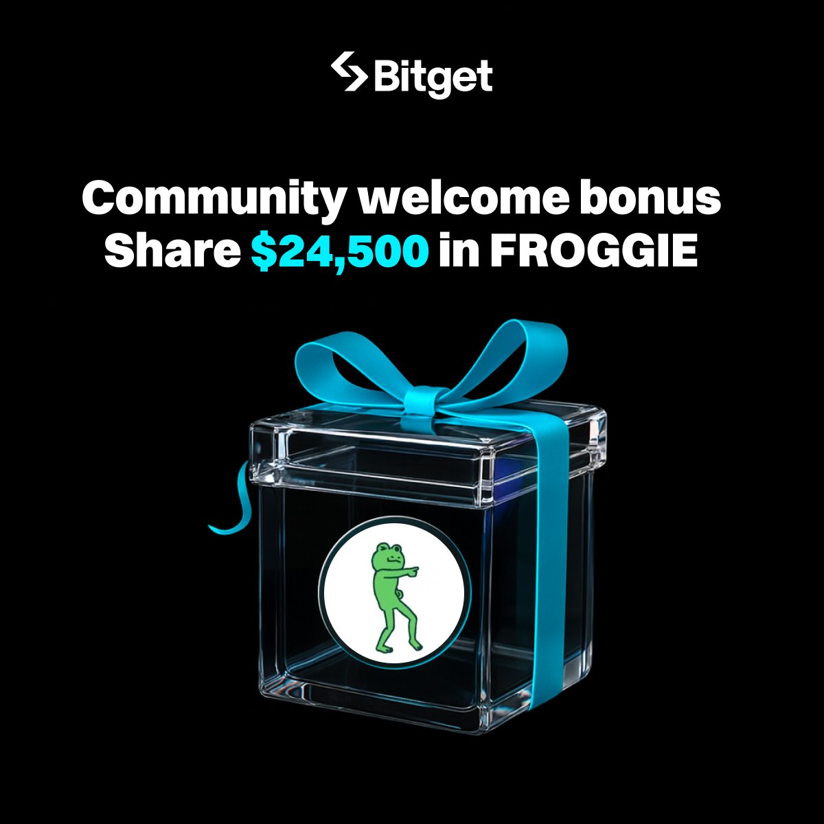 Join #Bitget  x <a href="/froggie_bsc0/">Froggie</a> to earn your special $24,500 FROGGIE！

📅 September 10, 12:00 - September 17, 12:00 (UTC)

Start here👇
bitget.com/support/articl…