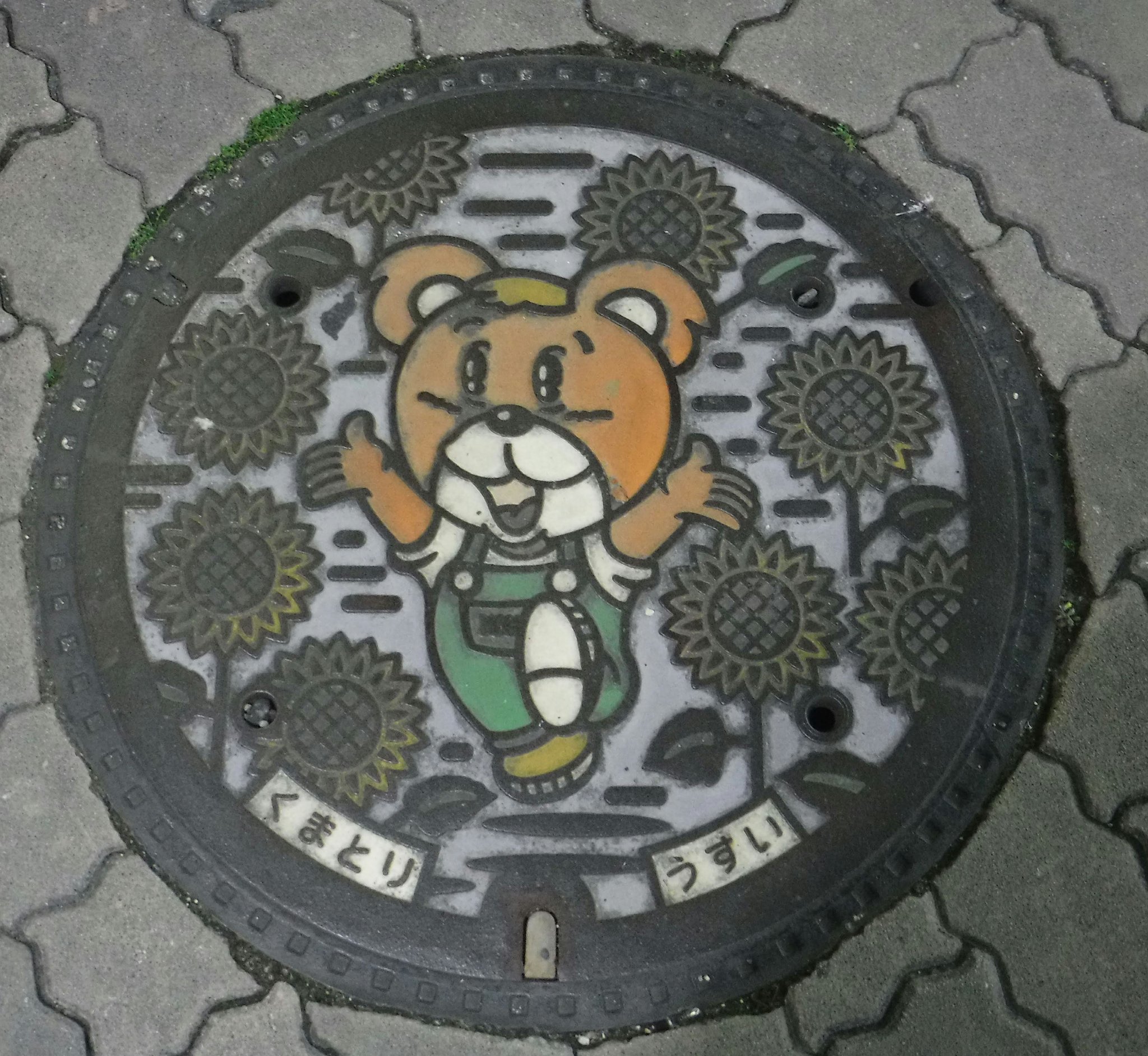 マンホール 高槻市#高槻駅#マンホール#将棋 高槻市の綺麗なマンホール😍