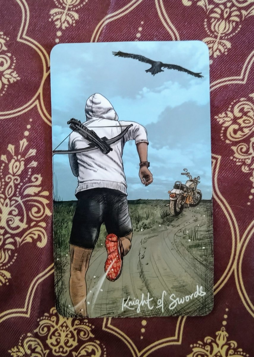 #タロット台詞つけ大会
「待ってー！俺のバイクー！」