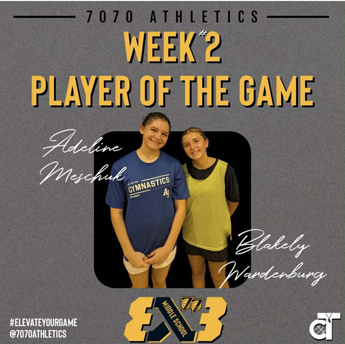 Way to go lil sis 💥