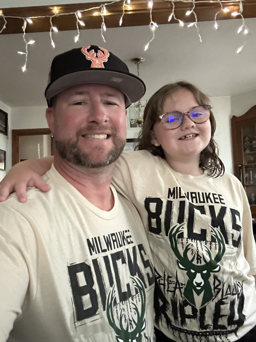 Today we’re rocking our matching <a href="/RheaRipley_WWE/">RheaRipley_WWE</a> shirts from <a href="/WWE/">WWE</a> #MondayNightRAW