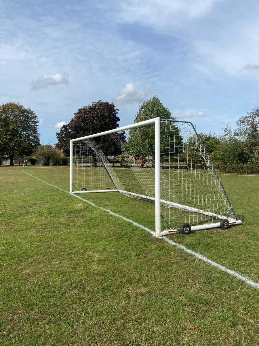 We recently got a grant for new goals and great to see <a href="/sandon_fc/">Sandon Royals FC</a> making use of the old ones and sponsoring <a href="/JoelTOlder/">Joel</a> in return. Non league football as it should be I think