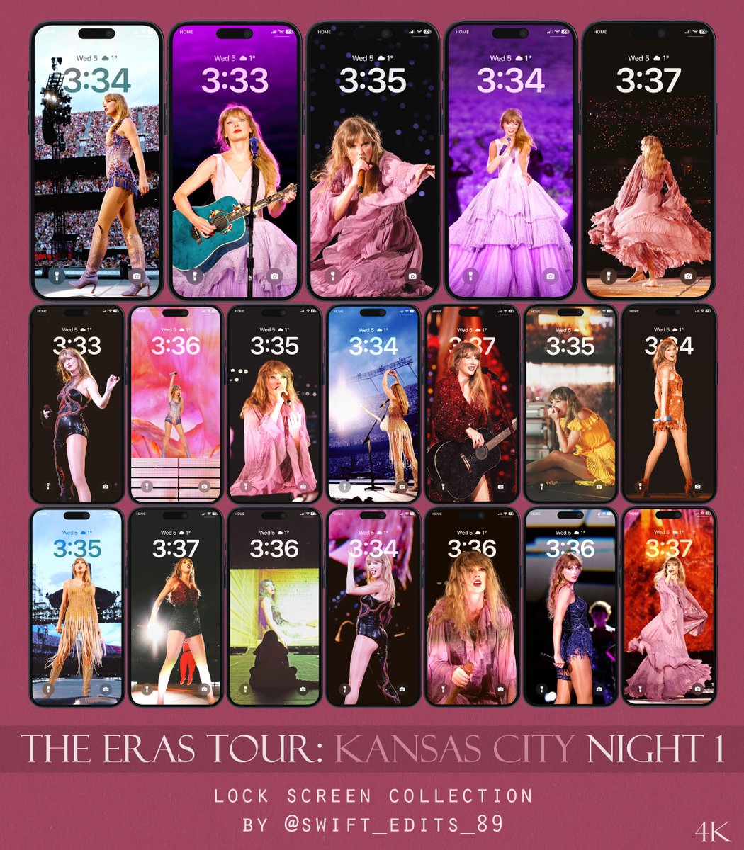 swift_edits_89's tweet image. THE ERAS TOUR: KANSAS CITY, MISSOURI N1 🇺🇸

This night was a lot of work! Most of the photos were enlarged and low quality, but I did my best!

Lock Screens📱
Load in 4k ✨
Repost with credit 🙏🏼
All likes &amp;amp; shares are appreciated❤️

#TSTheErasTour #KansasCityTSTheErasTour