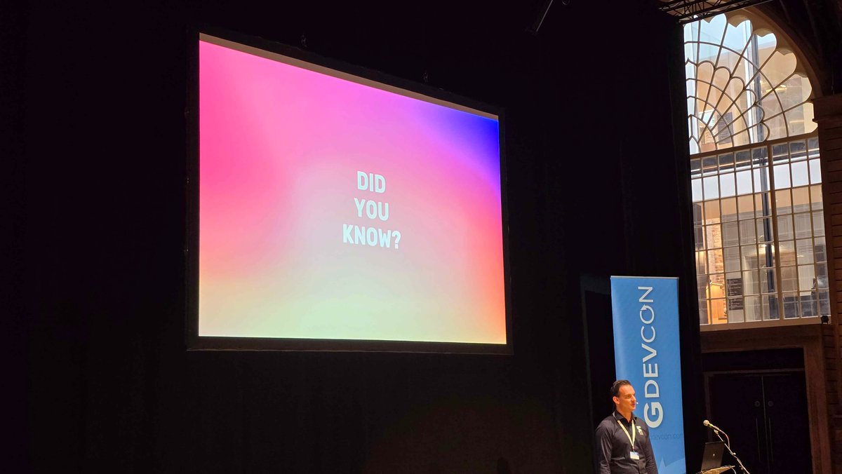 GDevConference's tweet image. Fuelled by another delicious lunch #GDevCon attendees are ready for another great afternoon kicked off by Maarten Scherjon with his presentation "Did you know". Here we go! #LabVIEW #LabVIEWfriends #community gdevcon.com