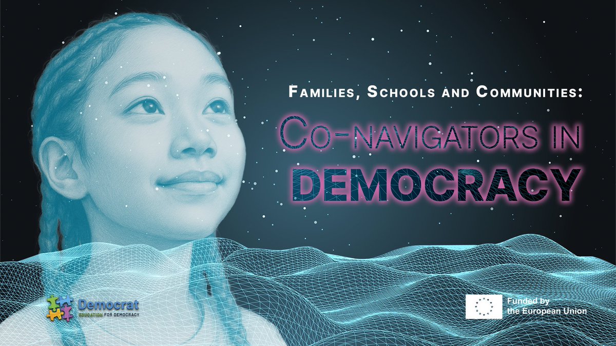 DemocratHorizon's tweet image. Democracy needs digital citizens. 📱👩👩👧👦 Schools, families & communities must join forces in #DigitalLiteracyEducation to build resilience, equity & participation.
👉 Read more: democrat-horizon.eu/digital-litera…
#EducationForDemocracy #CommunityLearning