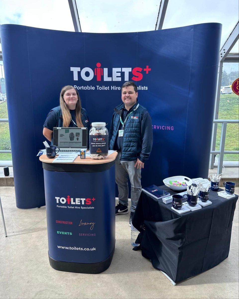 Toilets+ Limited (@toiletsplus) on Twitter photo We’re at the <a href="/TravisPerkinsCo/">Travis Perkins</a> Hire Innovation Day at Sixfields Stadium, <a href="/ntfc/">Northampton Town</a>!
Our team are here talking all things construction toilets, showing branches how we keep sites compliant, clean, and ready to go🚧
#ConstructionReady #ToiletsPlus #TravisPerkins #InnovationDay We’re at the <a href="/TravisPerkinsCo/">Travis Perkins</a> Hire Innovation Day at Sixfields Stadium, <a href="/ntfc/">Northampton Town</a>!
Our team are here talking all things construction toilets, showing branches how we keep sites compliant, clean, and ready to go🚧
#ConstructionReady #ToiletsPlus #TravisPerkins #InnovationDay