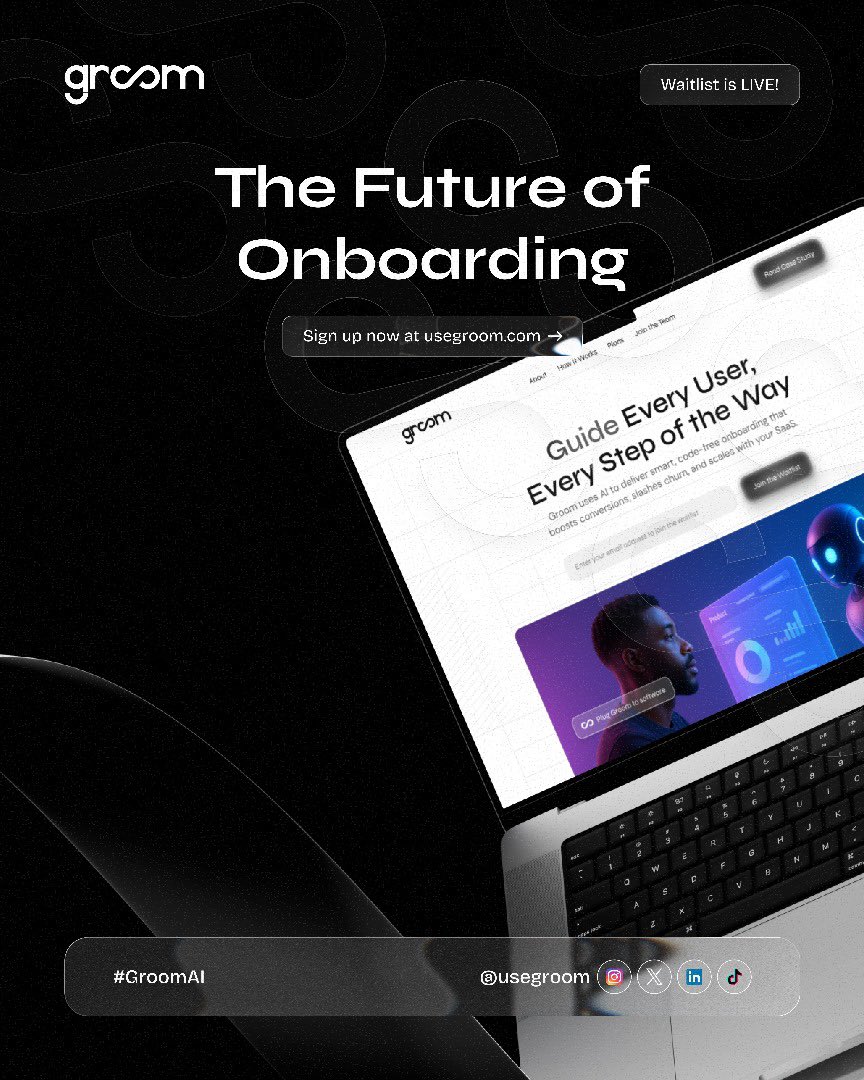 We’re Live, Join the waitlist today: usegroom.com

Building for Africa♾️