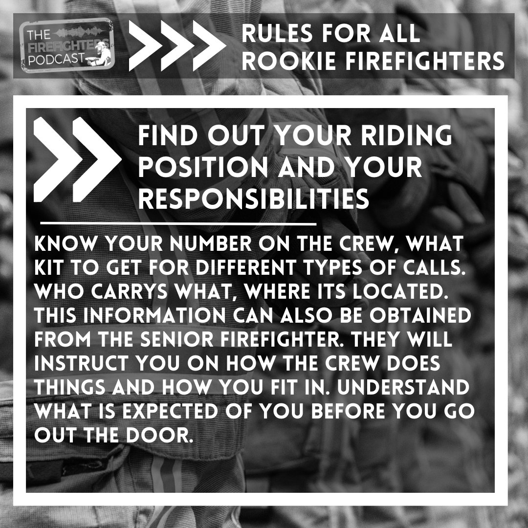 What advise would you give the new Rookie Recruit ?

DM us or comment below to add yours to the library 

 #firefighter #itsoktolovethejob #proudtobefire