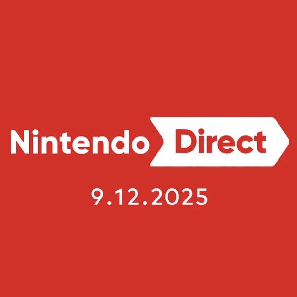 Heads up, everyone! Nintendo Direct is happening September 12 at 9am ET! We’ll be watching it together on stream, so come hang out and share the hype live with us! 😃

#NintendoDirect #NintendoSwitch2