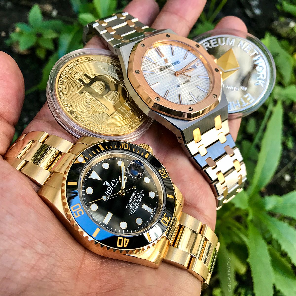 Rolex or AP? What would be your top choice to buy with crypto? 🔥WIN $100K  in watches (NEW COMPETITION) 👉 https://t.co/gXKeJYKt21 ✈️🌴⌚🛥️