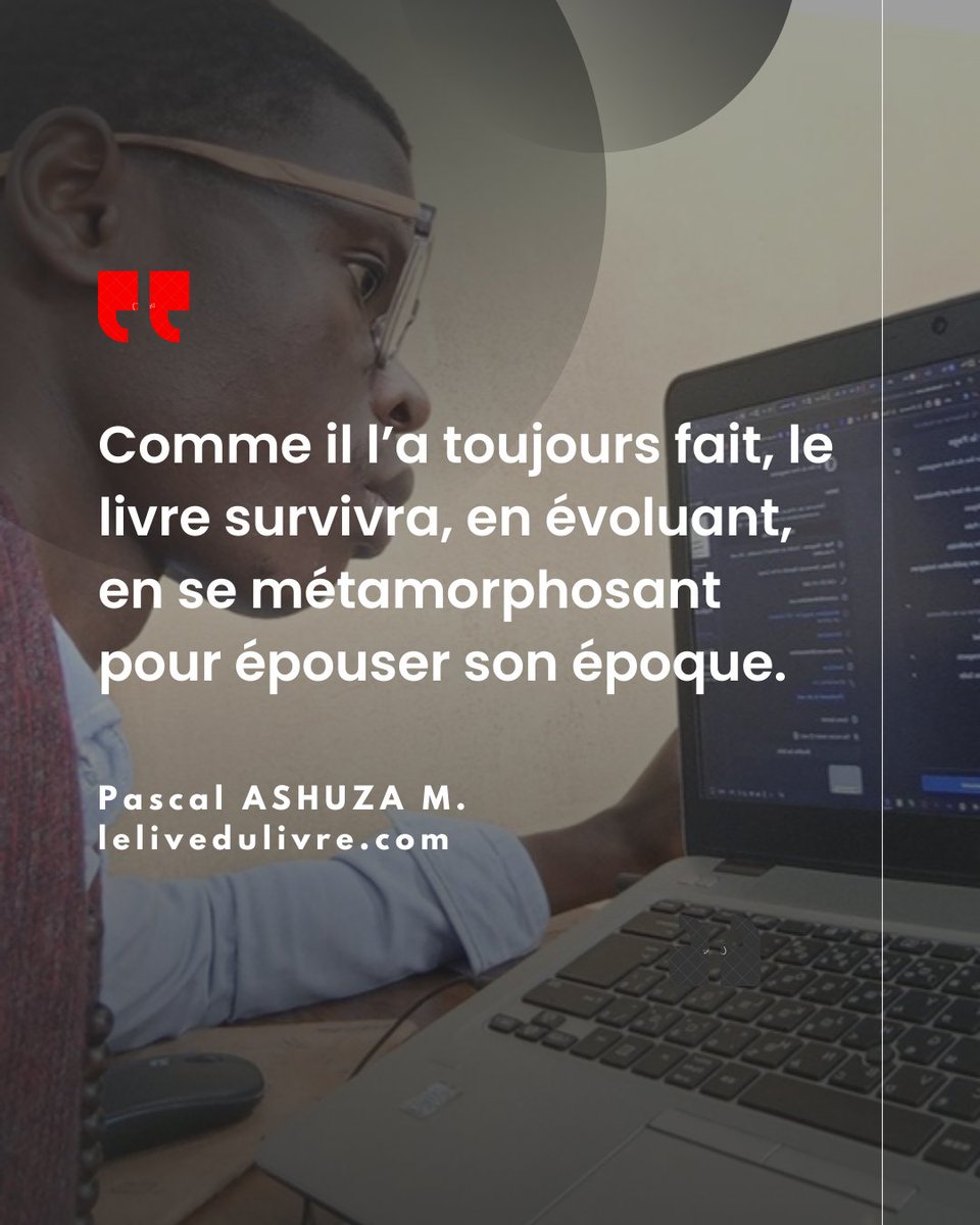 lelivedulivre's tweet image. &quot;Comme il l’a toujours fait, le livre survivra, en évoluant, en se métamorphosant pour épouser son époque.&quot;

L&apos;article complet : lelivedulivre.com/news/le-livre-… ! 

#avenir #avenirdulivre #livre #booklovers #books #BookTwitter #booktwt #WritingCommunity