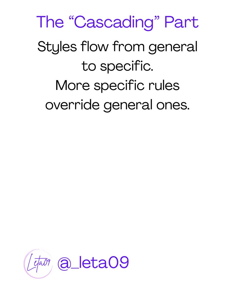 _leta09's tweet image. Ever wondered how websites get their stunning looks? 🌟 Meet CSS, the magic behind the style! From colors to layouts, CSS is what makes the web beautiful.
#CSS #CodingLife #CSSMagic #WebDevelopment #CreativeCoding #HTML #CSS #HTMLCSS #webdev #webdeveloper #dev #codingjourney
