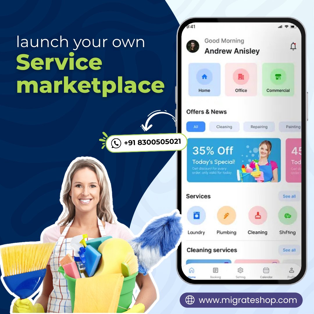 migrateshop's tweet image. Turn ideas into income with our Service Marketplace Script – the smart way to start your own on-demand service platform
Visit: migrateshop.com/taskrabbit-clo…
#taskrabbitclone #servicemarketplacescript #startups #business #ondemandservice