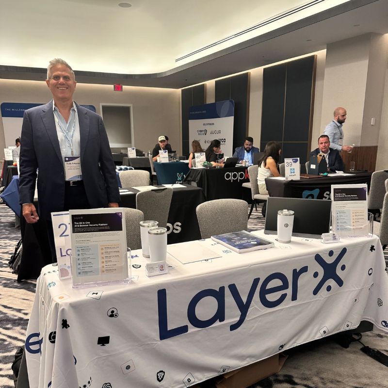 LayerxSecurity's tweet image. Day 1 at @Mill_All’s Transformational CISO Assembly in Houston made one thing clear: CISOs want practical answers to browser and GenAI risk. Today we’re moderating a roundtable on unmanaged AI and blind spots. Join us on-site or read our approach → linkedin.com/posts/layerx-s…