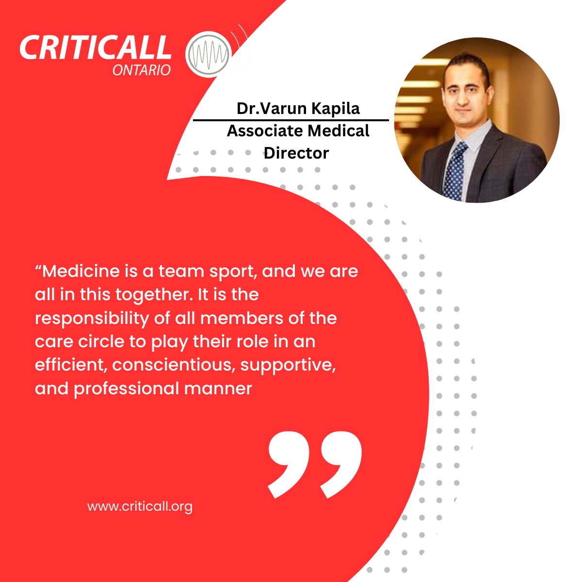 CritiCall Ontario tweet media