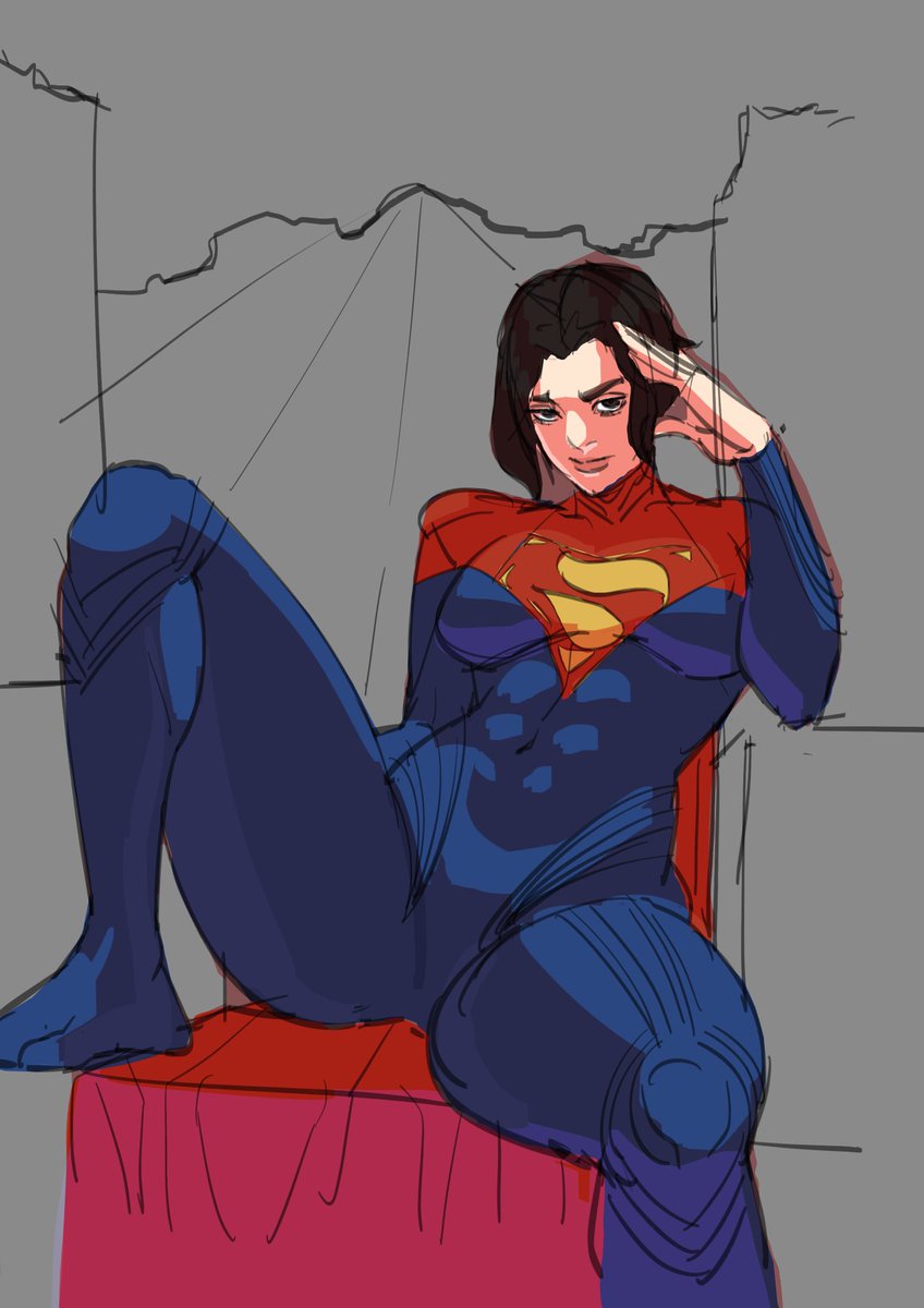 Supergirl sketch