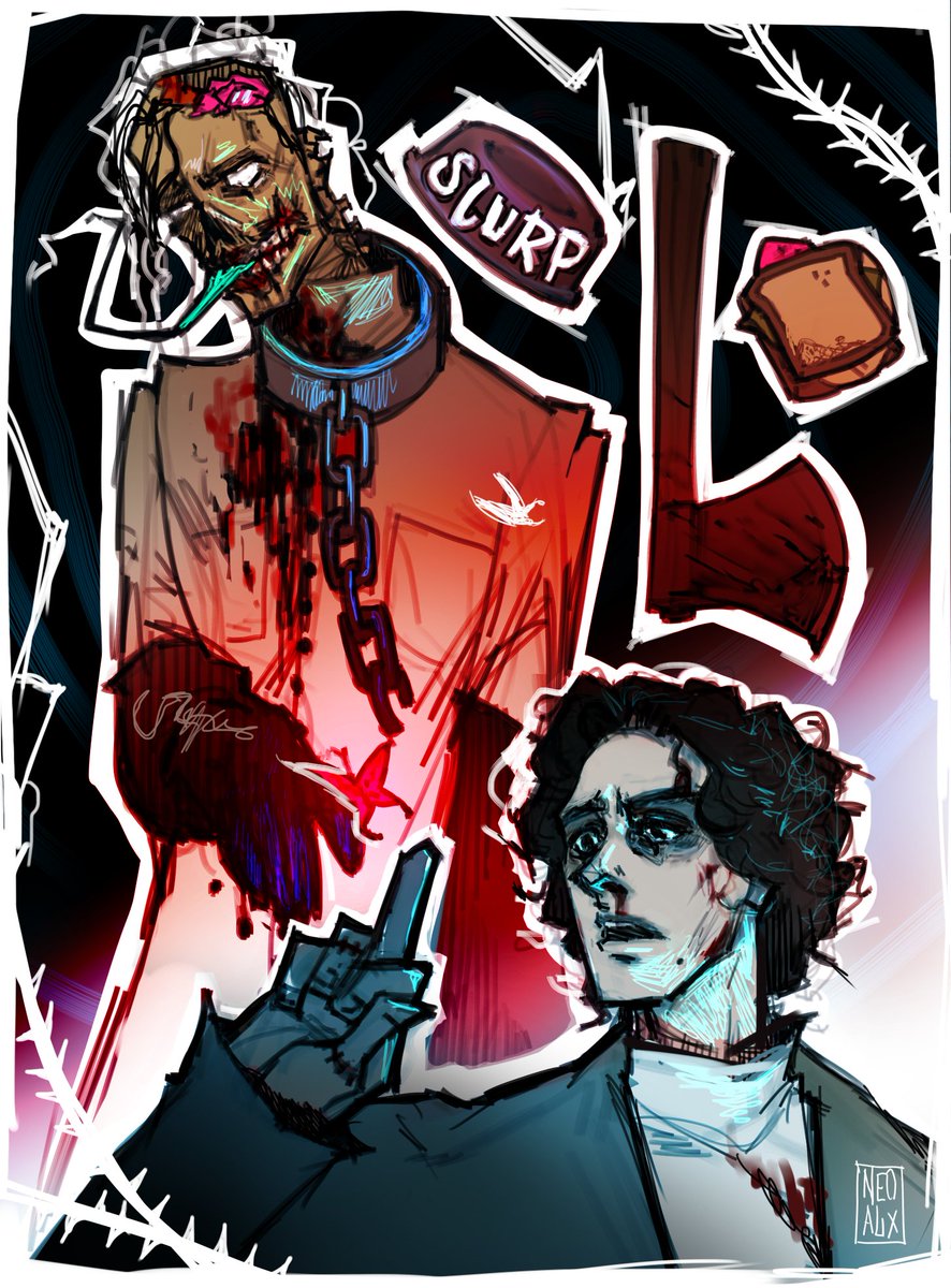 neoalixart's tweet photo. Slurp ✨ #Wednesday #IsaacNight #WednesdaySeason2 https://t.co/L3DbBvTQh0