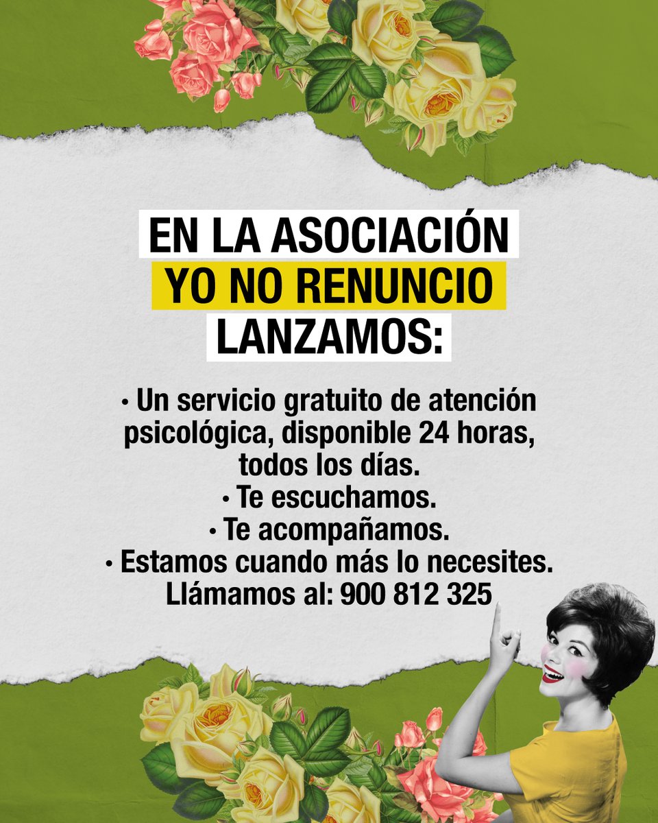 malasmadres's tweet photo. Hoy, Día Mundial para la Prevención del Suicidio, recordamos algo importante:
Tu salud mental importa. Y no estás sola.

Tienes atención psicológica gratuita 24 horas.

📞 Conoce el servicio aquí 👉 https://t.co/TkWSirXJMF

#YoMeCuido #YoNoRenuncio https://t.co/yYsimqtpM1