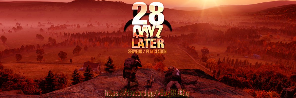 XLRaiden's tweet photo. 🚨 Nouveau Serveur DayZ sur PlayStation ! 🚨
🌍 28 DayZ Later – Phase ALPHA (10 slots pour le moment)
🔒 Whitelist, survie immersive, loot équilibré, fair-play obligatoire.
👉 Rejoins-nous dès maintenant : [https://t.co/rqZVz1nFHu]
#DayZ #PlayStation #DayZServer https://t.co/2nyrYyqfwM