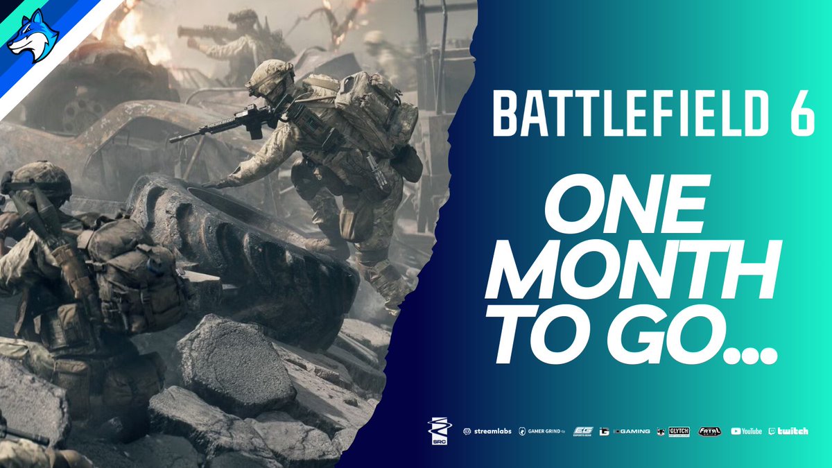 SS_Bluefoxx's tweet photo. BATTLEFIELD 6 HAS ONE MONTH TO GO!

Have you placed your pre-order yet?

#Battlefield6 #BF6 #BattlefieldBeta #Battlefield6BTA
#BF6Beta #BattlefieldMoments #BattlefieldSeries #BattlefieldGameplay #BattlefieldClips https://t.co/eE3skKo94K