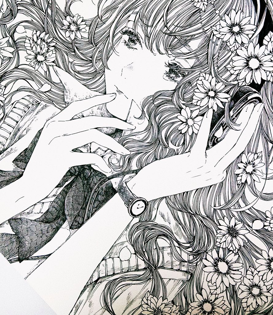 #アナログはいいぞ
ペン画が好きです 