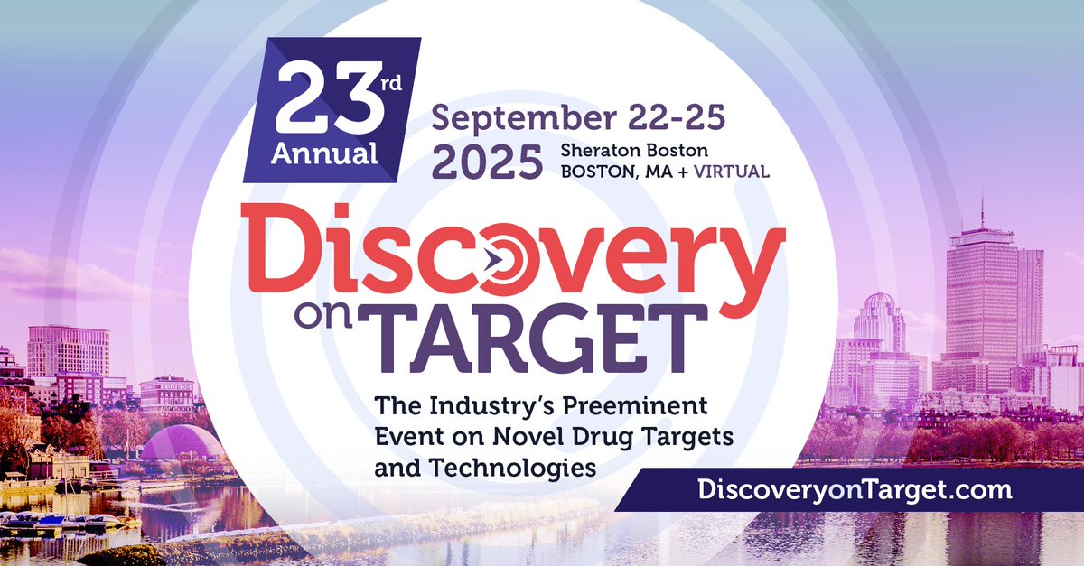We’re heading to Discovery on Target 2025 📍 Boston, Sept 22–25!
Find us at Booth #412 🧬
🧑‍🔬 Meet Zeesharn Farook to learn how our Optimer platform helps scientists:
🎯 hit new targets
🔬 build better assays
💊 develop new therapies

📅 Book a meeting: calendly.com/zeesharn-faroo…