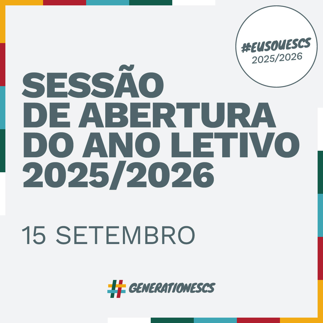 ESCS's tweet image. 📅 Se és novo/a estudante da ESCS, marca presença sessão de abertura do ano letivo.
Contamos contigo! 😉
📌 + info: bit.ly/3AY5zu7
#ESCS #GenerationESCS #EuSouESCS #EuSouAM #EuSouJORN #EuSouPM #EuSouRPCE 💙💛❤️💚