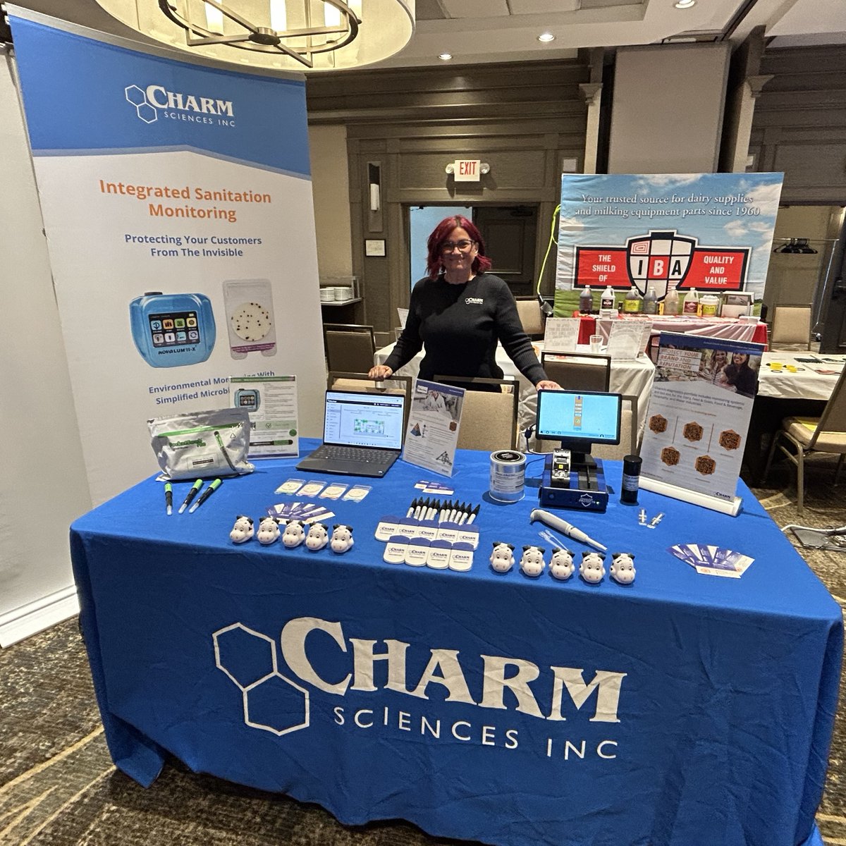 April is live at the New York State Association for Food Protection’s Annual Conference, showcasing the new Charm EZ Protect+ System. See how we revolutionized antibiotic testing. Catch a demo and experience the difference!