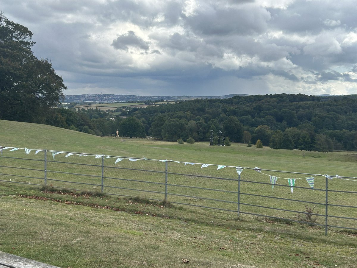 We have had a fabulous day at Yorkshire sculpture park.
