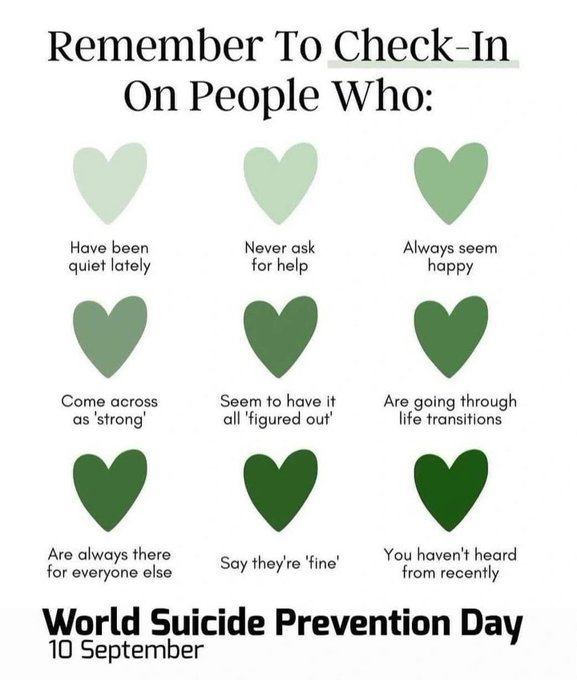 YOU MATTER! 💚 #SuicidePrevention