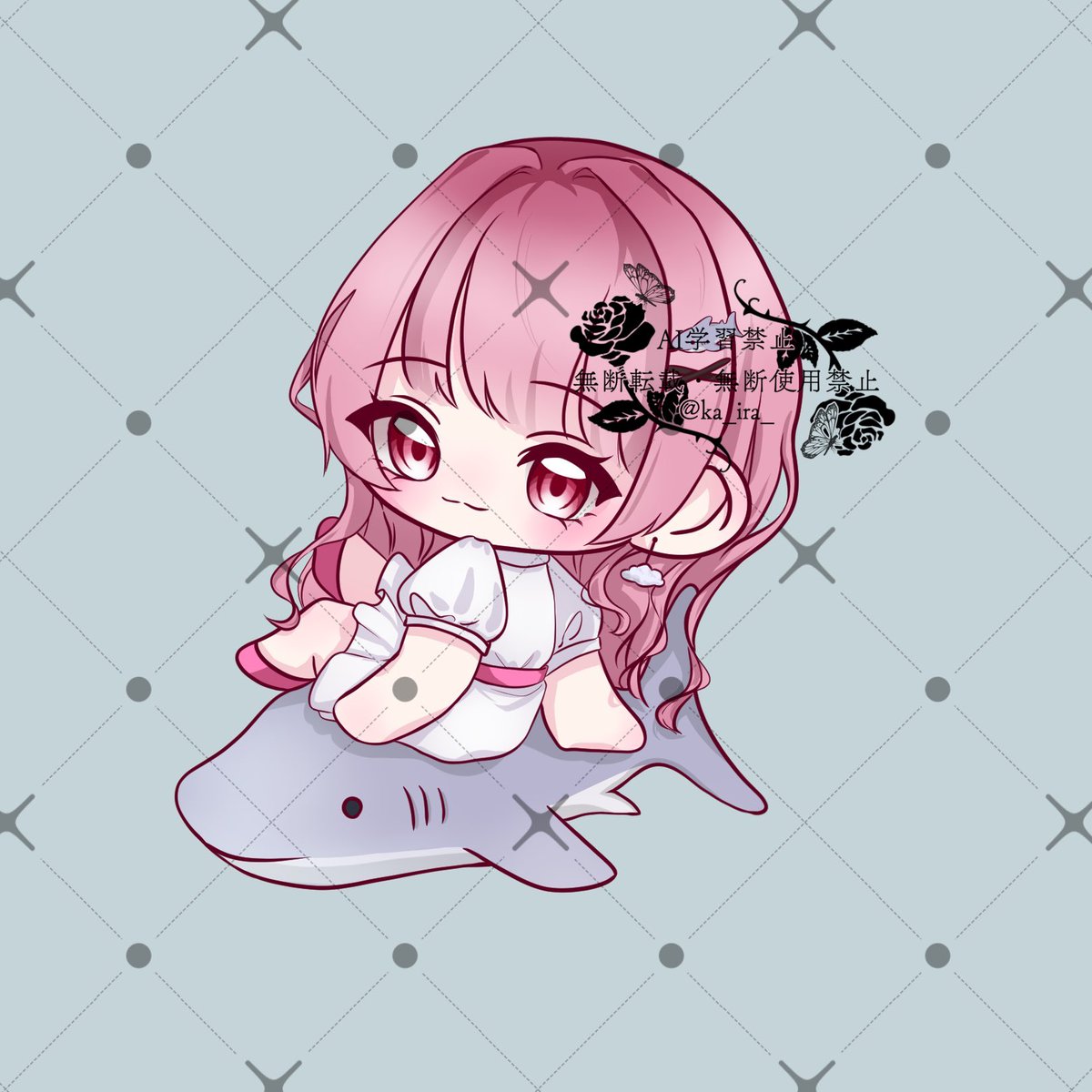 ka_ira_'s tweet photo. ご依頼でした☁️🦈𓈒𓏸 https://t.co/a2eqr2OVy9