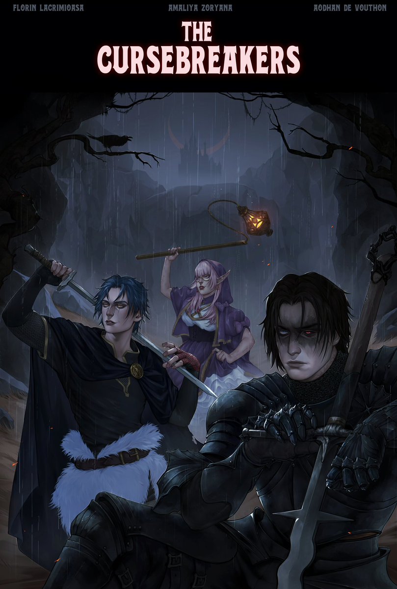 polinagipp's tweet image. If you see this, QT with gloomy fall art!

🎃First draft and final art⚒️
#fallart #DarkFantasy #armoredcore #DnDAU #DnD #fantasyart