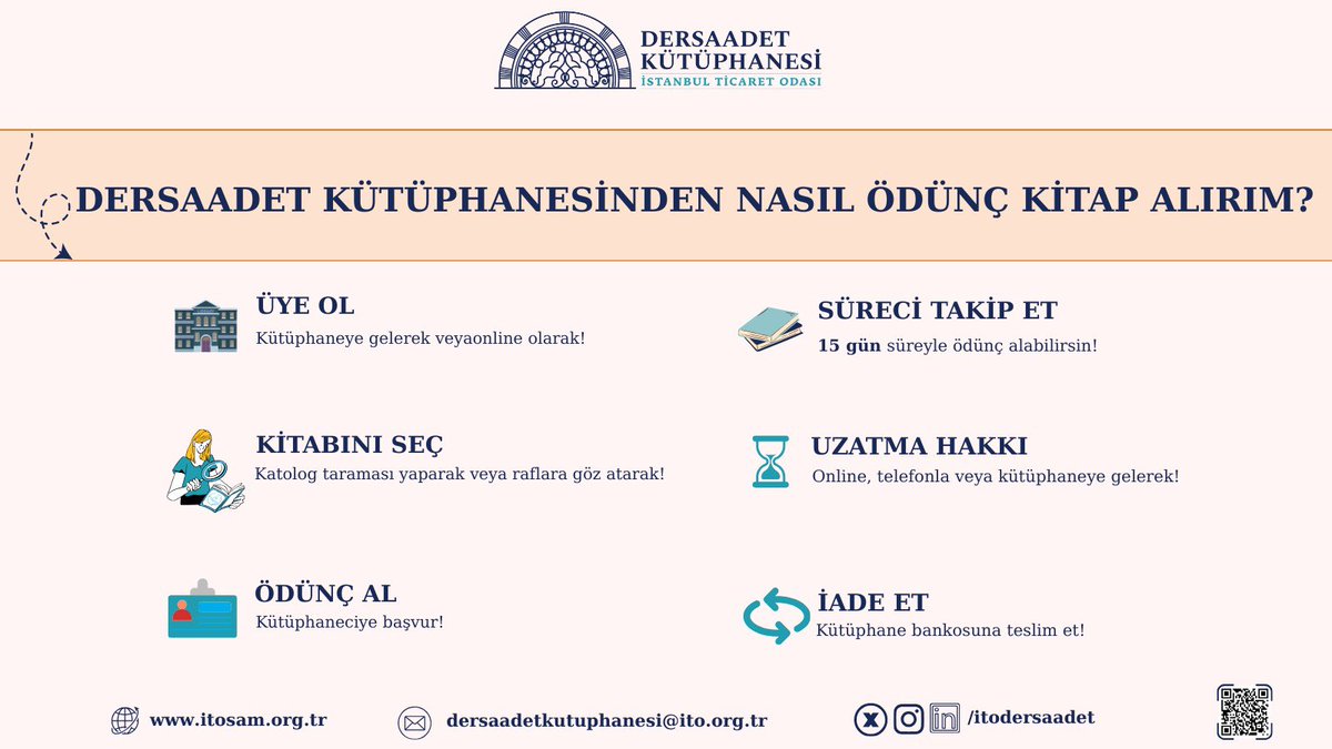 Dersaadet Kütüphanesinden Nasıl Ödünç Kitap Alırım?

#kütüphane #ödünçkitap #üyeol #kitabınıseç #ödünçal #kitap #eminönu #istanbul #limanhanı #ito #ekonometri #ihtisas #finans #kitapalıntıları #çalışmasaatleri #uni #öğreniyorum #interiordesign #reklam #tavsi̇ye #öneri̇ #booklover