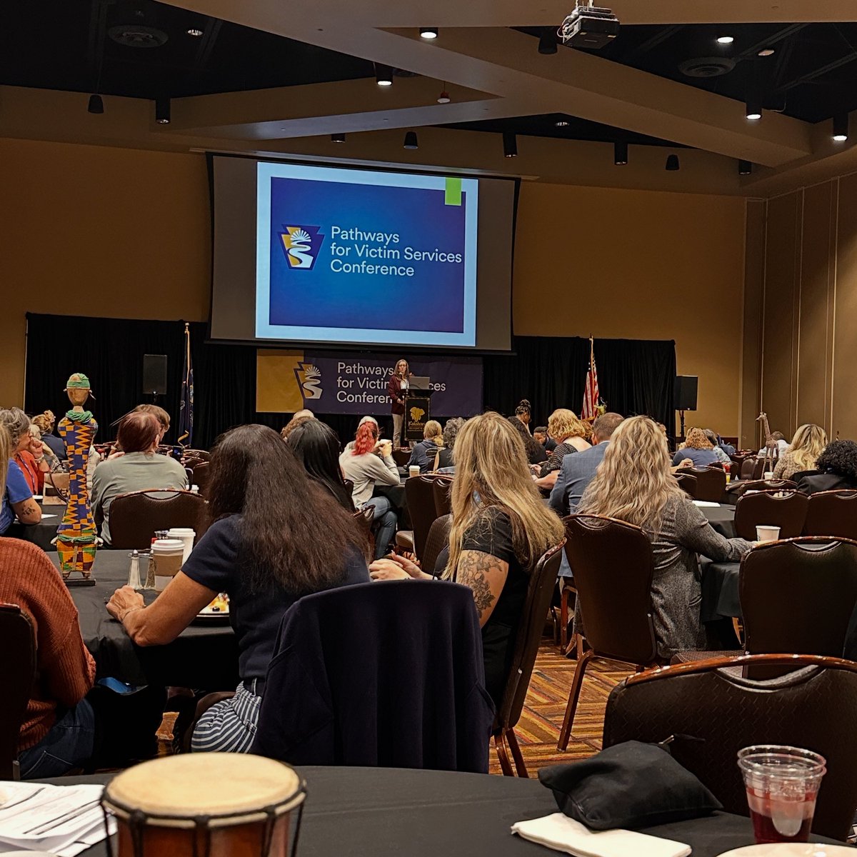Some of our team members are currently at the Pathways for Victim Services Conference! Let the day begin!