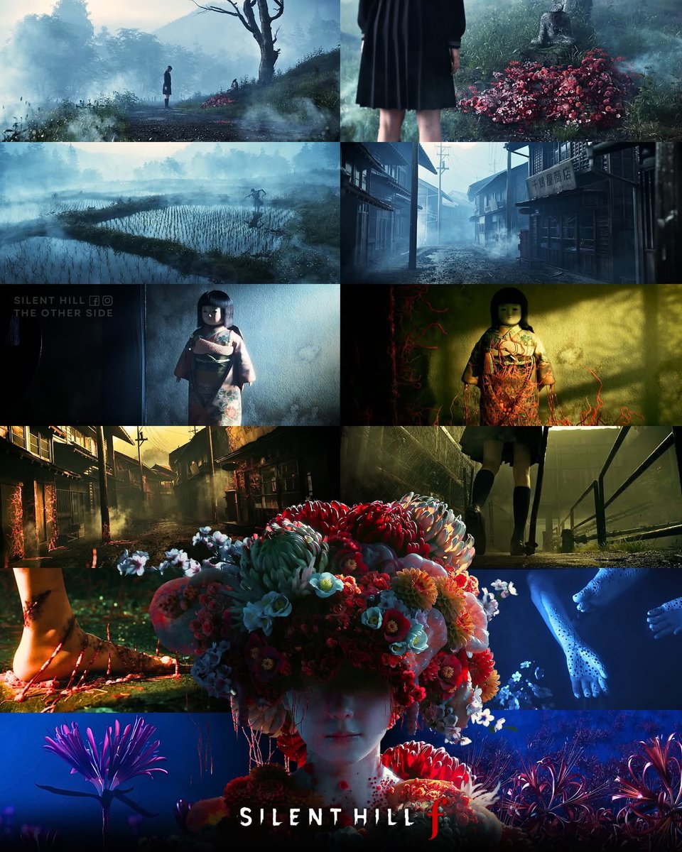 We only have 15 days left until the release of Silent Hill f , which is the first main game after Silent Hill downpour since 2012.