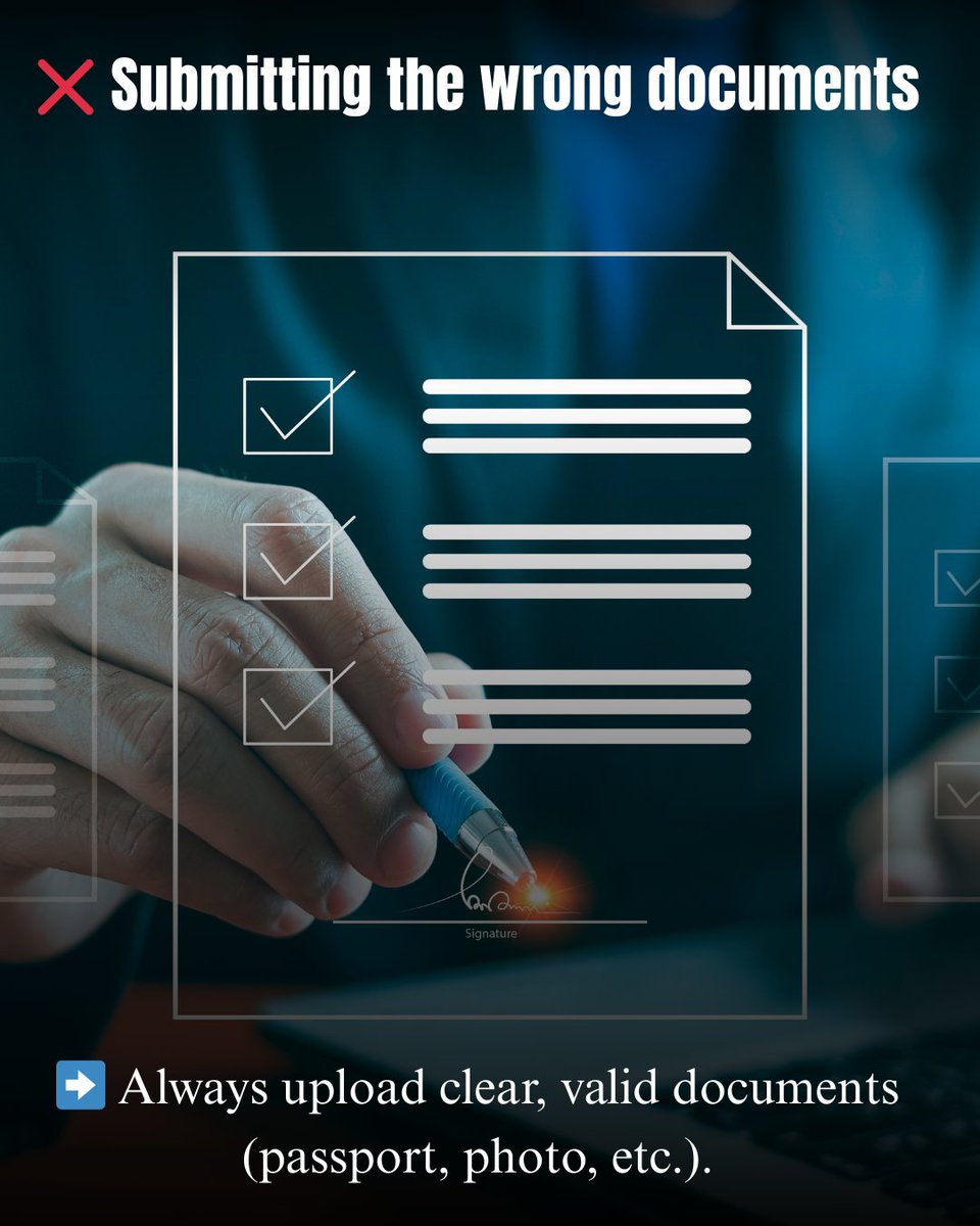 Magic_Morocco_'s tweet photo. Here are the top 3 mistakes to avoid when applying for Morocco eVisa:
1️⃣ Submitting the wrong documents
2️⃣ Waiting until the last minute
3️⃣ Entering incorrect passport or travel details

Apply early, double-check your info.

👉 Apply for your Morocco eVisa now – Link in bio https://t.co/9exmTw5R0k